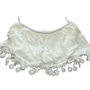 strapless crop top by Lulu’s